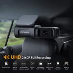 Camera auto DVR DDPAI Mini 5, 4K, GPS, WiFi, 4GB RAM, Negru