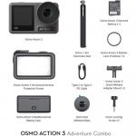 Camera video sport DJI Osmo Action 3 Adventure Combo, 4K, 12MP, 1770 mAh, Autonomie 160 minute, Negru 20 - lerato.ro
