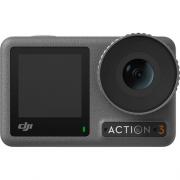 Camera video sport DJI Osmo Action 3 Standard Combo, 4K, 12MP, 1770 mAh, Autonomie 160 minute, Negru