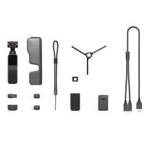 Kit camera video sport Dji Pocket 2 Creator Combo, 64MP, 4K, timp the functionare 140 minute, 875 mAh, Negru