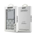 Carcasa DKNY Checkered compatibila cu Samsung Galaxy Z Flip 6, Bej 9 - lerato.ro