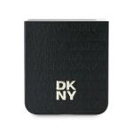 Carcasa DKNY Repeat Pattern Stack Logo compatibila cu Samsung Galaxy Z Flip 6, Negru 6 - lerato.ro