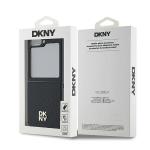 Carcasa DKNY Repeat Pattern Stack Logo compatibila cu Samsung Galaxy Z Flip 6, Negru 9 - lerato.ro