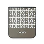 Carcasa DKNY Repeat Pattern Logo compatibila cu Samsung Galaxy Z Flip 6, Maro 6 - lerato.ro