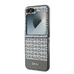 Carcasa DKNY Repeat Pattern Logo compatibila cu Samsung Galaxy Z Flip 6, Maro 7 - lerato.ro