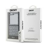 Carcasa DKNY Repeat Pattern Logo compatibila cu Samsung Galaxy Z Flip 6, Maro 9 - lerato.ro