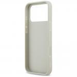 Carcasa DKNY Checkered Printed Stripese compatibila cu iPhone 17 Pro Max, Bej 8 - lerato.ro