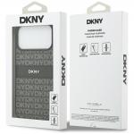 Carcasa DKNY Repeat Texture Pattern Tonal Stripe compatibila cu iPhone 17 Pro Max, Negru 9 - lerato.ro