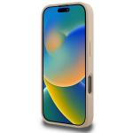 Carcasa DKNY Checkered Pattern Printed Stripes compatibila cu iPhone 16 Pro Max, Roz 6 - lerato.ro