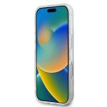 Carcasa DKNY Repeat Texture Pattern With Stripe compatibila cu iPhone 16 Pro, Negru 6 - lerato.ro