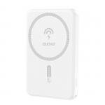 Baterie externa portabila Dudao K14S, 5000 mAh, 20W, USB/USB-C, Compatibila MagSafe, Wireless 15W, Alb 2 - lerato.ro