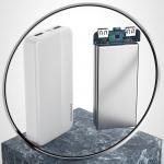Baterie externa portabila Dudao K4S Plus, 20000 mAh, 10W, 2x USB, Alb 7 - lerato.ro
