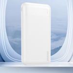 Baterie externa portabila Dudao K18-1W, 10000 mAh, USB/USB-C/MicroUSB, 10W, Alb 3 - lerato.ro