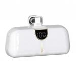Baterie externa portabila Dudao K20SC, 5000 mAh, 2x USB-C, Alb 2 - lerato.ro