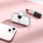 Baterie externa portabila Dudao K20SC, 5000 mAh, 2x USB-C, Alb 8 - lerato.ro