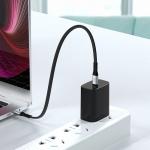 Cablu pentru incarcare si transfer de date Dudao L10C, 2x USB-C, 100W, 23cm, Negru 8 - lerato.ro