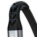 Cablu pentru incarcare si transfer de date Dudao L10P, USB-C/Lightning, 20W, 23cm, Negru 4 - lerato.ro