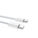 Cablu pentru incarcare si transfer de date Dudao L6C, 2x USB-C, 30W, 2m, Albastru deschis 3 - lerato.ro
