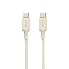 Cabluri de date si incarcare, Cablu pentru incarcare si transfer de date Dudao L7SCC, 2x USB-C, 100W, 1m, Bej, lerato.ro