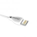 Cablu pentru incarcare si transfer de date Dudao L4L, USB/Lightning, 2.4A, 1m, Alb 11 - lerato.ro