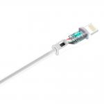 Cablu pentru incarcare si transfer de date Dudao L4L, USB/Lightning, 2.4A, 1m, Alb 10 - lerato.ro