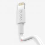 Cablu pentru incarcare si transfer de date Dudao L1L, USB/Lightning, 3A, 1m, Alb 9 - lerato.ro