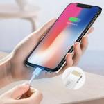 Cablu pentru incarcare si transfer de date Dudao L1L, USB/Lightning, 3A, 1m, Alb 7 - lerato.ro