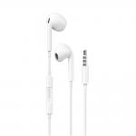 Casti audio cu microfon Dudao X14 Pro, In-ear, Control pe fir, Jack 3.5mm, Lungime cablu 1.2m, Alb 2 - lerato.ro