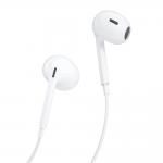 Casti audio cu microfon Dudao X14 Pro, In-ear, Control pe fir, Jack 3.5mm, Lungime cablu 1.2m, Alb 7 - lerato.ro