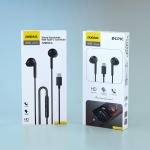 Casti audio cu microfon Dudao X3C, In-ear, Control pe fir, USB-C, Lungime cablu 1.2m, Negru 5 - lerato.ro