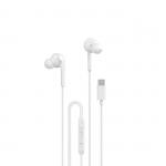Casti audio cu microfon Dudao X3C Plus, In-ear, Control pe fir, USB-C, Lungime cablu 1.2m, Alb 2 - lerato.ro
