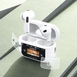 Casti wireless Dudao U19 TWS, Bluetooth 5.3, 300 mAh, Display LED, USB-C, Alb 9 - lerato.ro