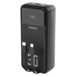Baterie externa Dudao K15MAX 30000mAh, 22.5W, Cablu incorporat, 1xUSB, 1xUSB-C, Lightning, Negru 2 - lerato.ro