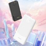 Baterie externa Dudao K10 10000mAh, 2.4A, 2 x USB-A, Alb 3 - lerato.ro