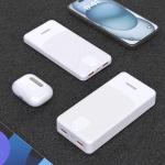Baterie externa Dudao K10 10000mAh, 2.4A, 2 x USB-A, Alb 10 - lerato.ro