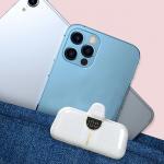 Baterie externa Dudao K20SL 5000mAh, Lightning, USB-C, Alb 8 - lerato.ro