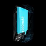 Baterie externa Dudao TGK1 10000mAh, 20W, USB-C, USB, Wireless, Negru 19 - lerato.ro