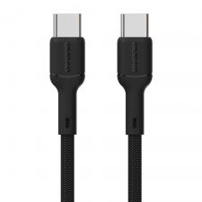 Cablu pentru incarcare si transfer de date Dudao L9C, USB-C/USB-C, 65W, 1m, Negru