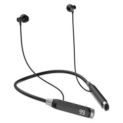 Casti wireless Dudao U5 Max cu banda pentru gat, 400 mAh, autonomie 40 de ore,  Bluetooth 5.0, Negru