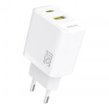 Incarcator retea Dudao A27 Max, 1x USB-A, 1x USB-C, 35W, Alb