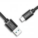Cablu pentru incarcare si transfer de date Dudao L5G, USB la USB-C, 1m, Negru 2 - lerato.ro
