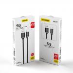 Cablu pentru incarcare si transfer de date Dudao L5G, USB la USB-C, 1m, Negru 5 - lerato.ro
