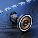 Suport auto cu MagSafe Dudao F12 Max, Dashboard / Air Vent Mount, Incarcare Wireless 15W, Negru 19 - lerato.ro