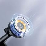 Suport auto cu MagSafe Dudao F12 Max, Dashboard / Air Vent Mount, Incarcare Wireless 15W, Negru 6 - lerato.ro