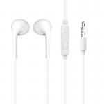 Casti audio Dudao X10S, In-ear, Control pe fir, Jack 3.5mm, Lungime cablu 1m, Alb 2 - lerato.ro
