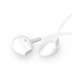 Casti audio Dudao X10S, In-ear, Control pe fir, Jack 3.5mm, Lungime cablu 1m, Alb 4 - lerato.ro