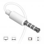 Casti audio Dudao X10S, In-ear, Control pe fir, Jack 3.5mm, Lungime cablu 1m, Alb 11 - lerato.ro