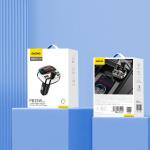 Transmitator auto FM multifunctional tip T Dudao R2PRO Plus, 25W, WMA, MP3, 2x USB, 1x Card TF, Bluetooth 5.3, RGB, Negru / Argintiu 8 - lerato.ro