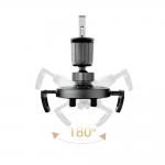 Suport auto Dudao F2 Plus, Air Vent Mount, Ajustabil, Negru 5 - lerato.ro