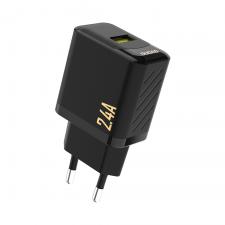 Incarcator retea Dudao A23, 2.4A, 1xUSB-A, Fast Charging, Negru